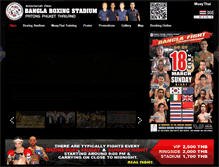 Tablet Screenshot of banglaboxingstadium.com